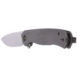 WE Knife Seer LE No 003/420 Gray Titanium, Hand Rubbed Silver CPM 20CV (WE20015-3)