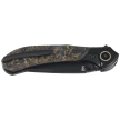 Bestech Constellation Knife Black Titanium/Dark Matter Gold FatCarbon, Black PVD MagnaCut by Munko Knives (BT2501C)