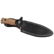 LionSteel Tactical Knife Natural Canvas Micarta, Black Stonewashed Niolox by Molletta (T5B CVN)