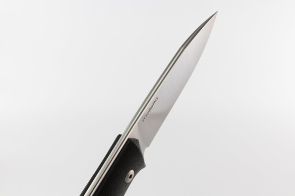 Nóż LionSteel Bushcraft G10 Black, Satin Blade (B35 GBK)