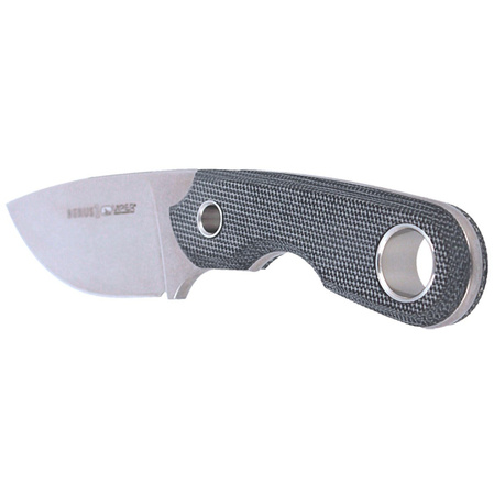 Viper Berus 1 Black Canvas Micarta, Stonewashed M390 by Tommaso Rumici Knife (VT4012CB)