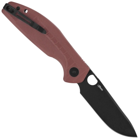 Nóż składany Bestechman Angry Owl Brown G10, Black PVD D2 by Keanu Alfaro (BMK12D-2)