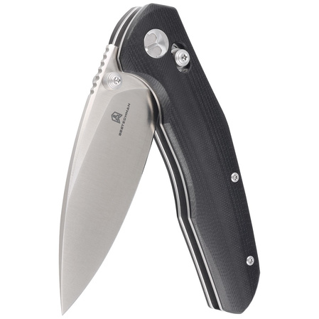 Nóż składany Bestechman Ronan Black G10, Satin 14C28N (BMK02A)