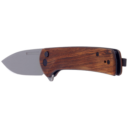 Nóż składany Civivi Conspirator Cuibourtia Wood, Gray Stonewashed (C21006-3)
