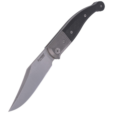 Nóż LionSteel Gitano Carbon Fibre, Satin Blade (GT01 CF)