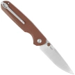 Nóż składany Bestechman Velix Brown G10, Satin/Stonewashed 14C28N by Ostap Hel (BMK07B)
