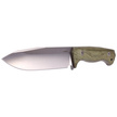 Nóż LionSteel Green Canvas Micarta, Satin CPM 3V by Molletta (T6 3V CVG)