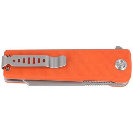 Kubey Knife Sailor Orange G10, Beadblasted AUS-10 by Sekira Sochi (KU317G)