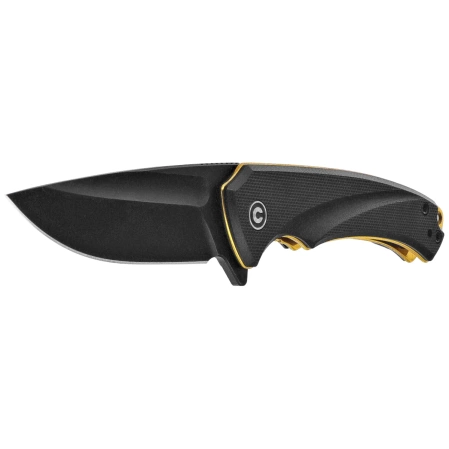 Civivi Voidflare Knife Black G10, Black Stonewashed 14C28N (C24040-1)