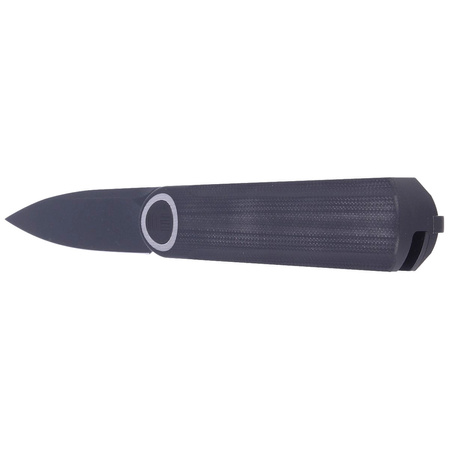 Nóż WE Knife Eidolon Drop Point Black G10, Black Stonewashed by Justin Lundquist (WE19074A-D)