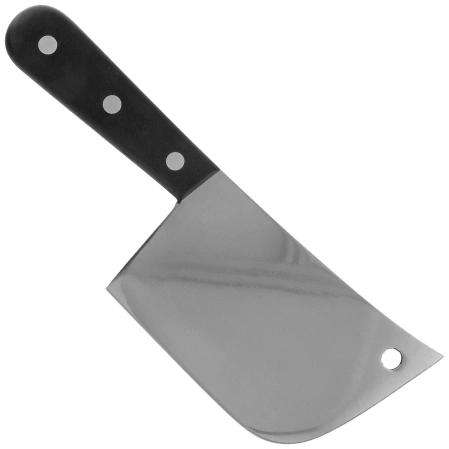 MAM Small Cleaver Black Polymer, Polished X39Cr13 (705)