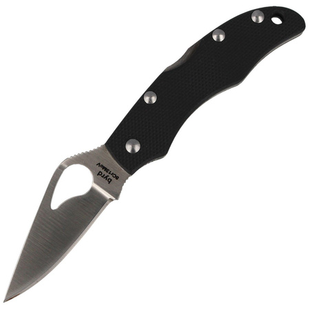 Nóż Spyderco Byrd Finch 2 G-10 Black, Plain (BY11GP2)