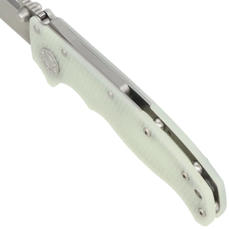 Nóż składany Demko AD20.5 Clip Point Natural G10, Stonewashed CPM S35VN by Andrew Demko (205-S35-CPN)