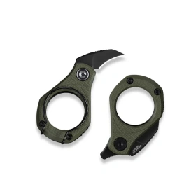 Nóż składany Civivi Pyrus OD Green G10, Black Stonewashed 14C28N by Ostap Hel (C23038-4)