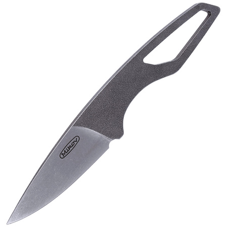 Mikov LIST Neck Knife Naked Stainless, N690 Stonewashed (725-B-18)