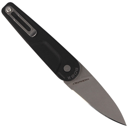 Nóż składany Extrema Ratio BDØ R Black Nylon, Stone Washed N690 (04.1000.0459/BLK/SW)