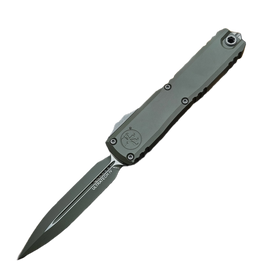 Microtech Ultratech Gen IV D/E OTF Knife Cerakote Moss Green Aluminium, Cerakote Moss Green M390MK by Tony Marfione (11224-1 MG-C21Z13)