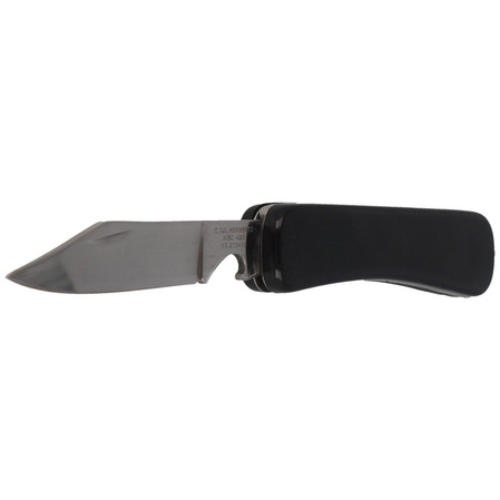 Herbertz Solingen Pocket Knife with Bottle Opener, Black (213410)
