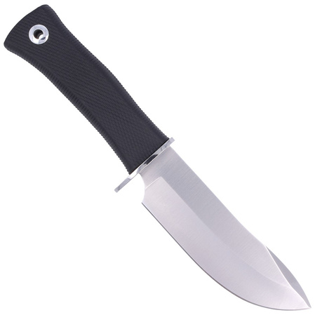 Nóż Muela Aborigen-13G Black Rubber, Satin Nitro-42 by Maykol Garcia