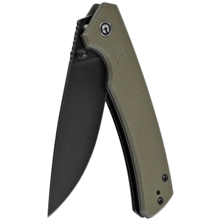 Civivi Merit Knife OD Green G10, Black Stonewashed 14C28N (C24012-2)