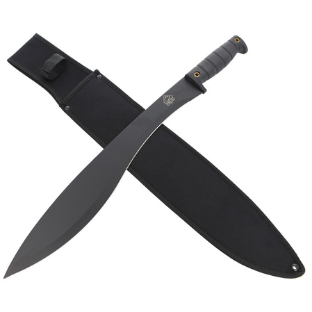 Puma TEC Heavy Bolo Machete, Black Rubber, Black 420 (311442)