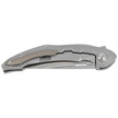 Bestech Marukka Grey Titanium, Stonewashed/Satin M390 by Kombou Knife (BT2002A)