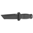 Demko Armiger 4 Tanto Knife Black TPR, Black Powder Coated 80CrV2 by Andrew Demko (ARM4-80CrV2-BLK-TP)