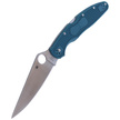 Spyderco Police 4 Lightweight FRN Blue K390 Plain (C07FP4K390)