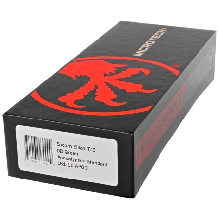 Microtech Socom Elite T/E-M Knife OD Green Aluminum, Apocalyptic M390MK by Tony Marfione (161-10APOD)