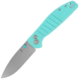 Nóż składany Bestechman Goodboy Tiffany Blue G10, Satin / Stonewashed D2 by Keanu Alfaro (BMK04B)
