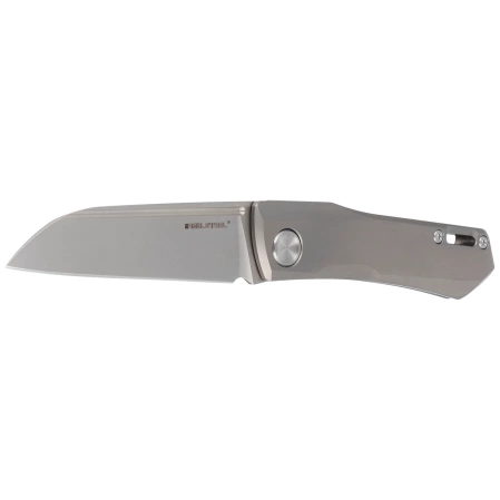Nóż składany Real Steel Solis Gray Titanium, Satin N690 by Poltergeist Work (7061S)