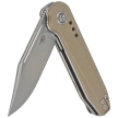 Nóż składany Bestech Syntax CP Beige G10, Stonewashed/Satin CPM 154CM by Todd Knife and Tool (BG41B)