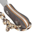 Muela Mouse-7M Brown Jute Micarta, Satin 14C28N Knife