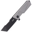 Kubey Knife Avenger Frame Lock Gray Titanium, Dark Stonewashed 14C28N (KB209B)