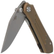 Bestech Icarus Knife Bronze Stonewashed Titanium, Satin M390 by Nick Rogers (BT2302F)