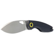 FOX Chilin Black G10, Stonewashed N690Co by Jesper Voxnæs (FX-530 G10B)