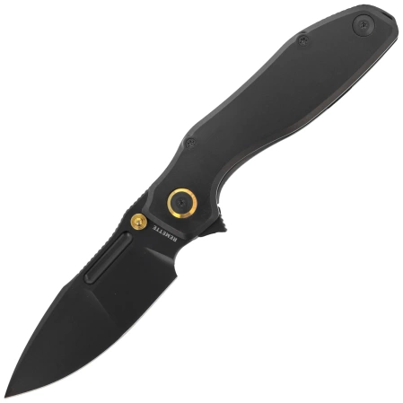 Remette TwoFace Knife Black DLC Titanium, Black DLC M390 (DSTF-D)