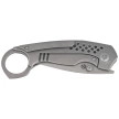 WE Knife Envisage Gray Titanium, Gray Stonewashed CPM 20CV by Tuffknives (WE22013-1)