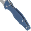 Spyderco Yojimbo 2 Knife Cobalt Blue G10, Satin CPM SPY27 by Michael Janich (C85GPCBL2)