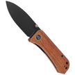 Nóż składany WE Knife Banter Cuibourtia Wood, Black Stonewashed CPM-S35VN by Ben Petersen (2004K)