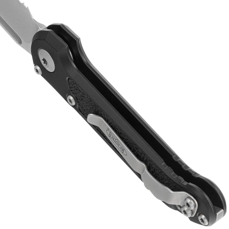 Microtech LUDT Gen III S/E Automatic Knife Black Aluminum, Stonewashed P/S M390MK by Tony Marfione (1135-11)