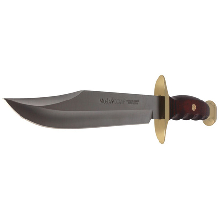 Muela BW-22 Red Pakka Wood Knife, Satin X50CrMoV15