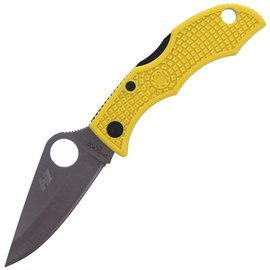 Nóż Spyderco Ladybug 3 Salt FRN Yellow Plain (LYLP3)