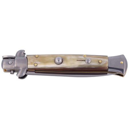 Nóż sprężynowy Frank Beltrame Stiletto Honey Horn 23cm (FB 23/48)