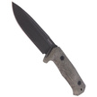 Nóż LionSteel Tactical Green Canvas Micarta, PVD / Stone Washed Niolox by Molletta (T5B CVG)