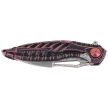 Nóż składany RikeKnife Thor6 Black / Purple Titanium, Satin M390 (RK Thor6-M-BP)
