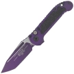 Microtech LUDT Gen III T/E Knife Weathered Purple Aluminum, Weathered Purple M390MK by Tony Marfione (1136-1WPU)