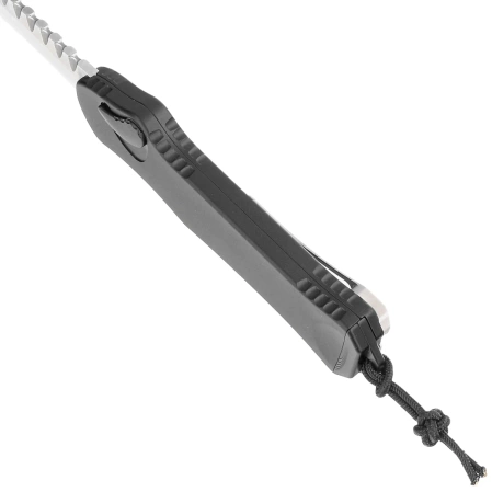 Nóż automatyczny OTF Heretic Hydra R/E Black Aluminium, Stonewashed MagnaCut by Tony Marfione Jr.