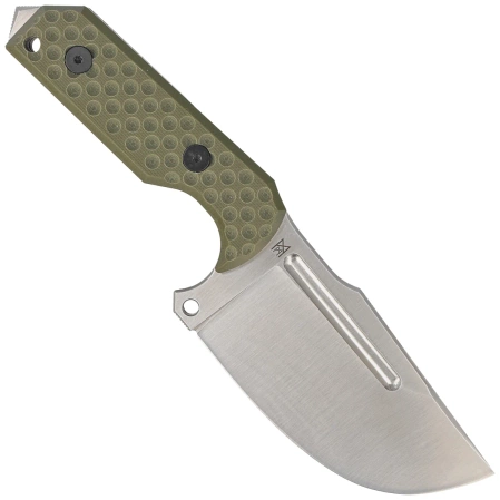 Midgards Messer Big Beowulf Olive G10, Satin 14C28N knife (MM005)