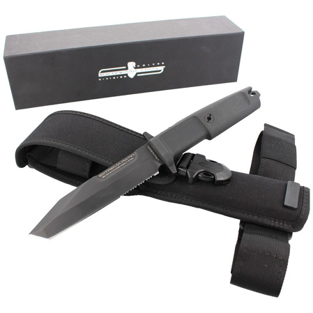 Nóż Extrema Ratio Fulcrum S Black Forprene, Black N690 (04.1000.0092/BLK)